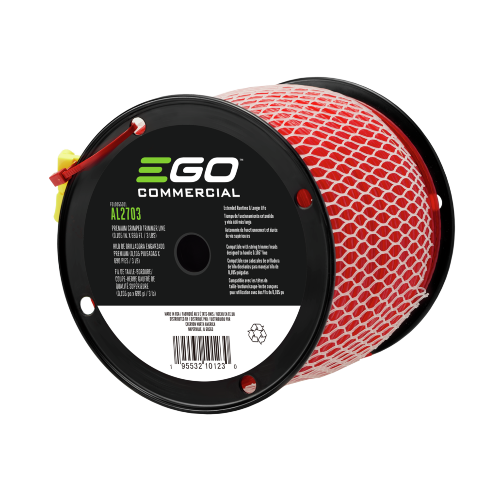 EGO Power+ AL2703 Commercial Premium Crimped Trimmer Line (0.105 IN. X