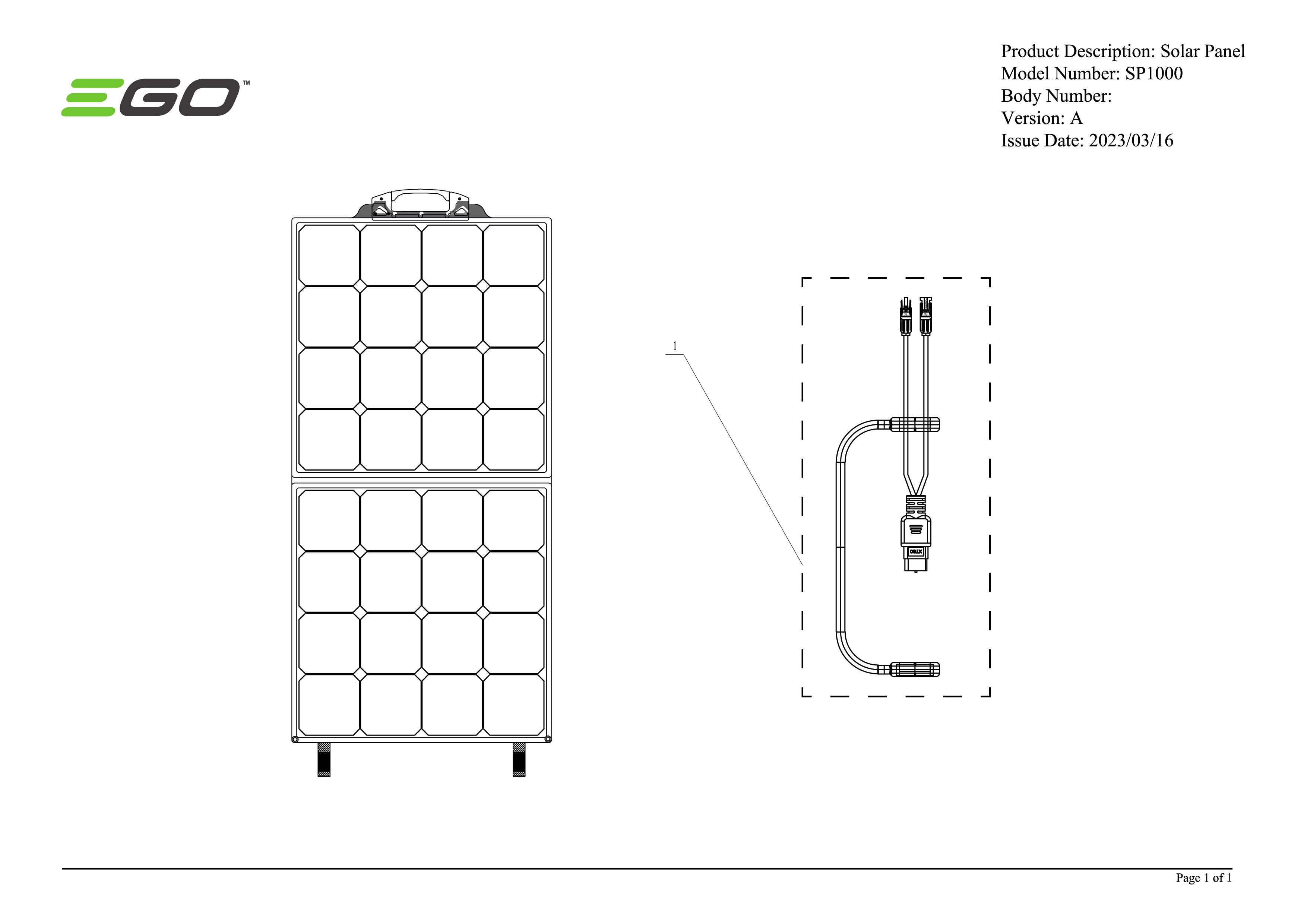 SP1000 PARTS DIAGRAM