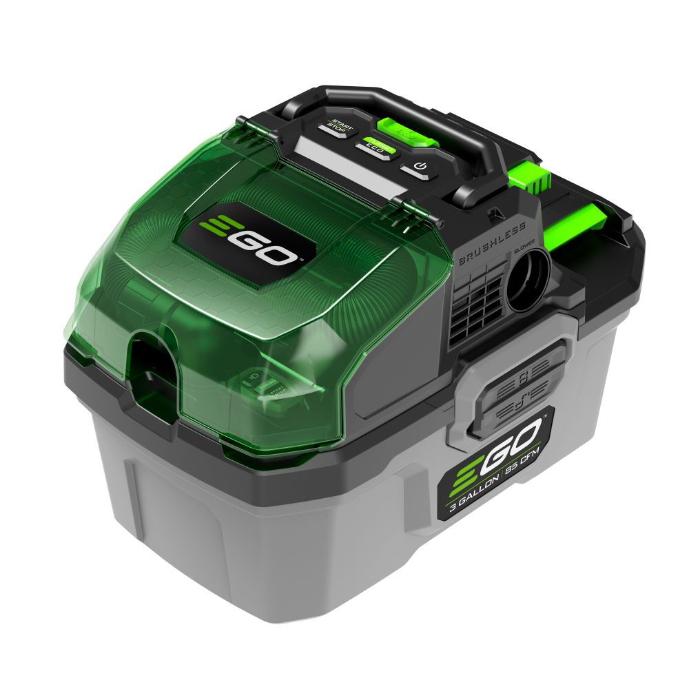 EGO Power+ WDV0300 3 Gallon Compact Wet or Dry Vacuum (Battery and Cha
