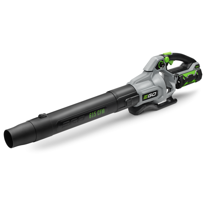 EGO Power+ LB6151 615 CFM Variable-Speed 56-Volt Lithium-ion Cordless Leaf Blower with 2.5Ah Battery and Standard Charger
