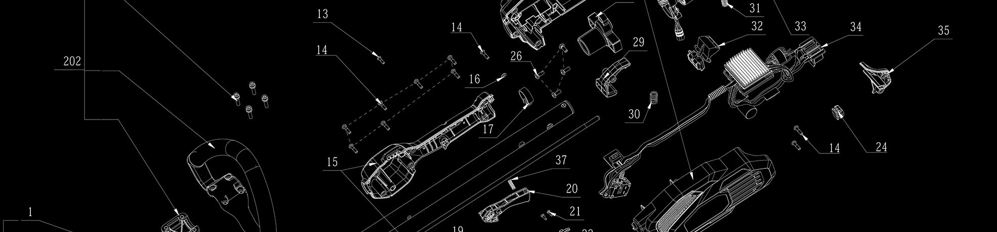 EGO MULTI-HEAD PARTS DIAGRAMS