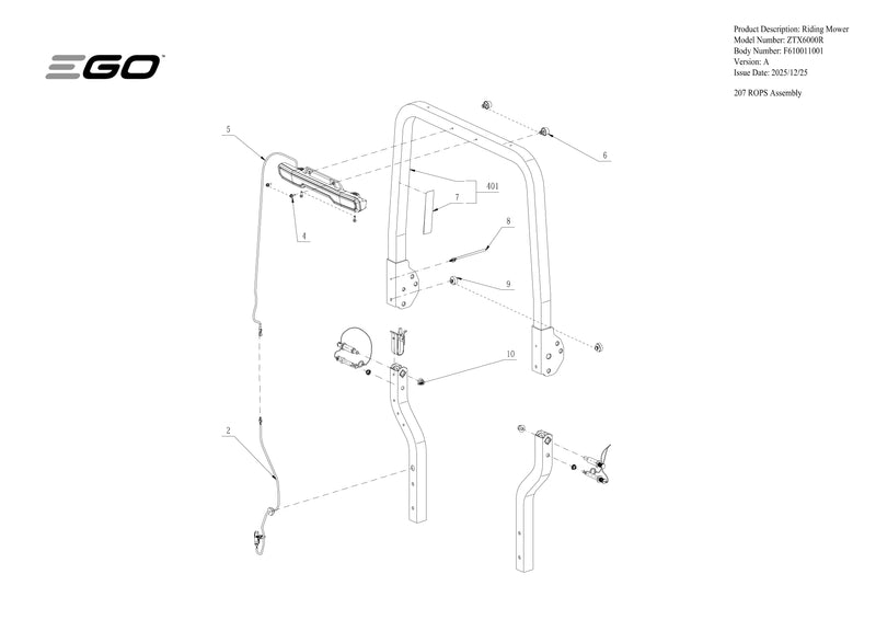 ROPS Assembly