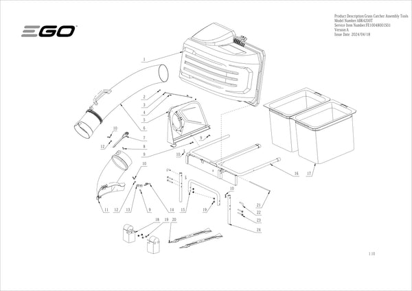 ABK4200T PARTS DIAGRAM