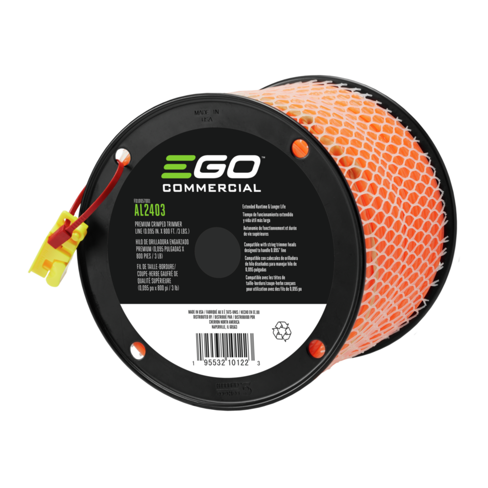 EGO Power+ AL2403 Commercial Premium Crimped Trimmer Line (0.095 IN. X 800 FT. / 3 LBS)