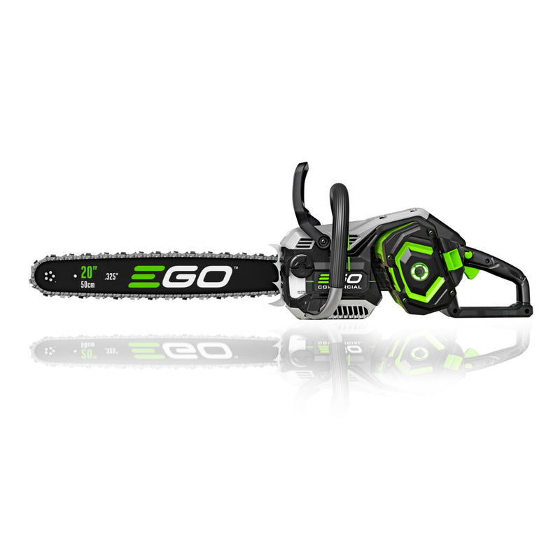EGO CSX5007 Commercial 20" Farm & Ranch Chain Saw with 8.0Ah and 550W Charger