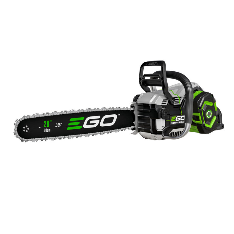 EGO CSX5007 Commercial 20" Farm & Ranch Chain Saw with 8.0Ah and 550W Charger