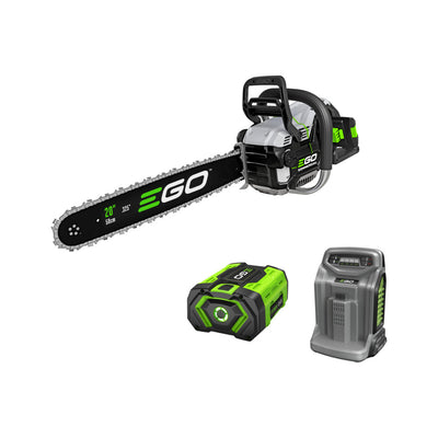 Motosierra comercial para granjas y ranchos EGO CSX5007 de 20" con cargador de 8,0 Ah y 550 W