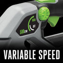 Souffleur de feuilles sans fil à vitesse variable EGO Power+ LB5804 580CFM avec batterie et chargeur 5,0 Ah