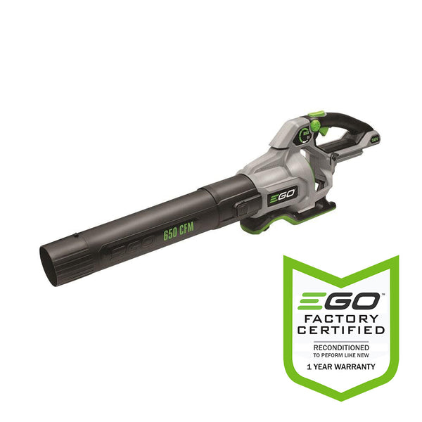 EGO Power+ LB6500-FC 180 MPH, 600 CFM Variable-Speed 56-Volt Cordless Backpack Leaf Blower (Battery and Charger Not Included) - Reconditioned