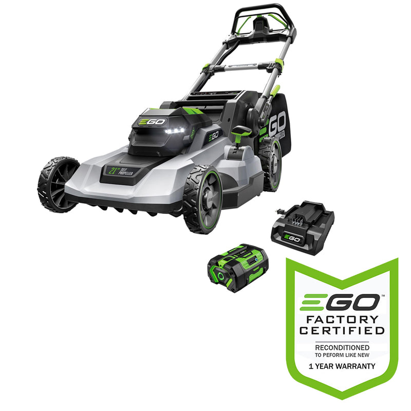 EGO Power+ LM2114SP-FC 21" Self-Propelled Lawn Mower with 6.0Ah Battery and Charger - Reconditioned