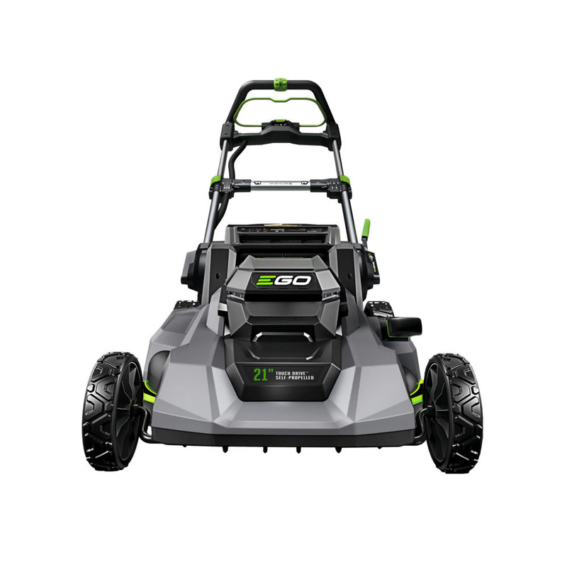 EGO LM2122SP-2 Tondeuse automotrice de 21 pouces avec Touch Drive™ avec 2 batteries de 4,0 Ah et chargeur rapide de 550 W