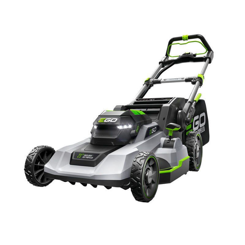 EGO LM2123SP-2 21” Self-Propelled Mower with Touch Drive™ with 4.0Ah + 6.0Ah Batteries and 550W Rapid Charger
