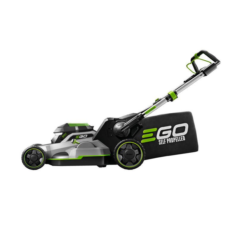 EGO LM2123SP-2 Cortacésped Autopropulsado de 21” con Touch Drive™ con Baterías 4.0Ah + 6.0Ah y Cargador Rápido de 550W