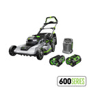 EGO Power+ LM2123SP-2 21” Self-Propelled Mower with Touch Drive™ with 4.0Ah + 6.0Ah Batteries and 550W Rapid Charger
