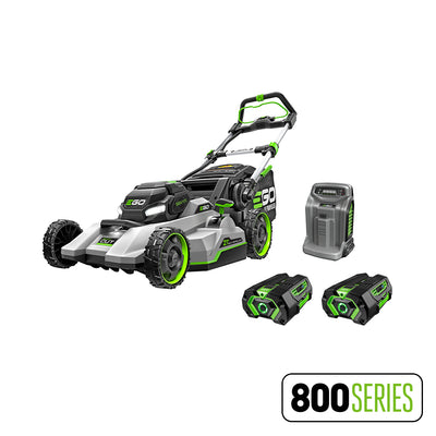 EGO LM2132SP-2 Cortacésped Select Cut™ de 21" con tecnología autopropulsada Touch Drive™ con 2 baterías de 4,0 Ah y cargador rápido de 550 W
