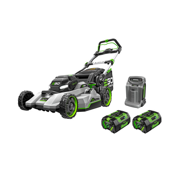 EGO LM2134SP-2 21" Select Cut™ Mower with Touch Drive™ SelfPropelled Technology with 2 x 6.0Ah Batteries and 550W Rapid Charger