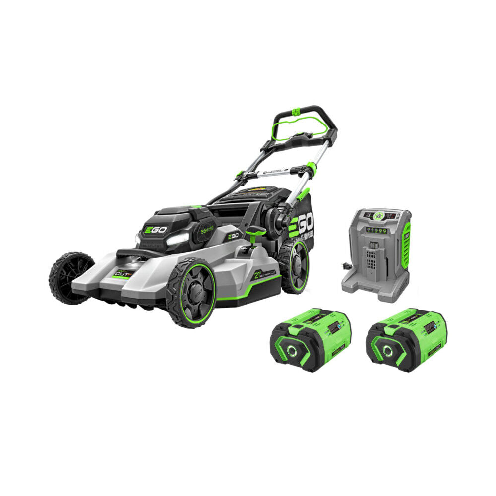 EGO Power+ LM2156SP-2  21" Select Cut Self Propelled Lawn Mower with (2) 10Ah Batteries and 700W Turbo Charger