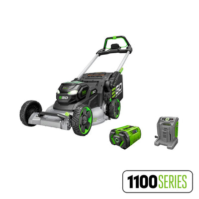 EGO LM2206SP Cortacésped autopropulsado con plataforma de aluminio Select Cut™ de 22" con batería de 10,0 Ah y turbocargador de 700 W