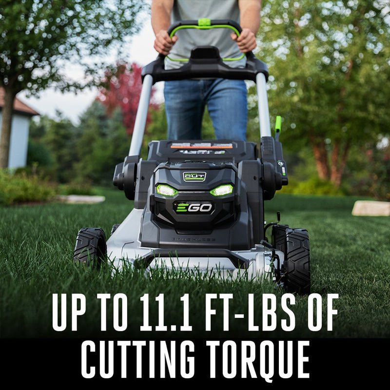 EGO Power+ LM2206SP 22" Aluminum Deck Select Cut™ Self-Propelled Lawn Mower with 10.0Ah Battery and 700W Turbo Charger