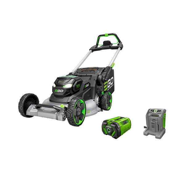 EGO Power+ LM2206SP 22" Aluminum Deck Select Cut™ Self-Propelled Lawn Mower with 10.0Ah Battery and 700W Turbo Charger