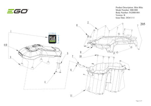 Mb1000 MB1000 (VERSION B) PARTS DIAGRAM