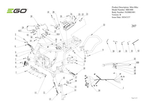 MB1000 (VERSION B) PARTS DIAGRAM