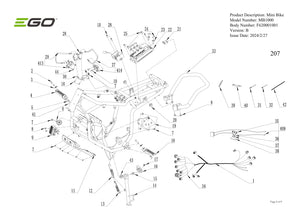 Mb1000 MB1000 (VERSION B) PARTS DIAGRAM