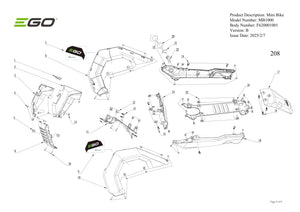 Mb1000 MB1000 (VERSION B) PARTS DIAGRAM