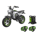 EGO Power+ MB1005-2 Mini Bike with 2 x 7.5Ah Batteries and 560W Dual-Port Charger