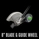 EGO Power+ ME0823 Multi-Head 8” Carbon Fiber Edger with 4Ah Battery and Charger