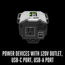 Inversor EGO Power+ PAD1800 Nexus Escape 180W