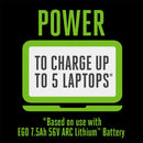 Inversor EGO Power+ PAD1800 Nexus Escape 180W