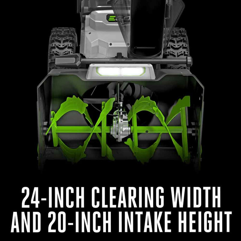 EGO Power+ SNT2410 POWER+ 24 in. Self-Propelled 2-Stage XP Snow Blower with Peak Power™ Tool Only