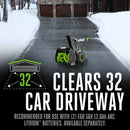 EGO Power+ SNT2800 28 in. Self-Propelled 2-Stage Snow Blower with Peak Power™ - Battery and Charger Not Included