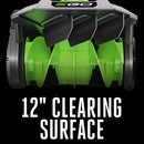 EGO Power+ SSA1220 Multi-Head System Carbon Fiber Snow Shovel Attachment