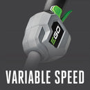 EGO ST1511S Coupe-bordure PowerLoad 15" avec arbre en aluminium avec batterie 2,5 Ah et chargeur standard