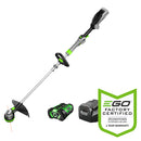 EGO ST1511T Kit coupe-bordure POWERLOAD 15" avec arbre télescopique pliable en aluminium avec batterie 2,5 Ah et chargeur inclus