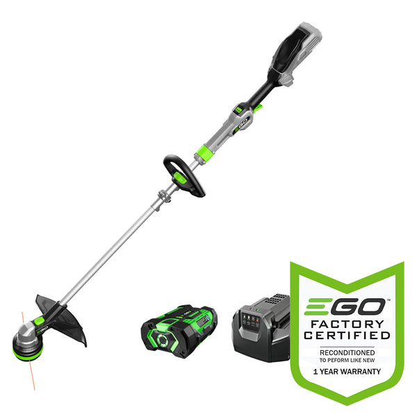 EGO Power+ ST1511T-FC 15" POWERLOAD String Trimmer Kit with Telescopic Alu Foldable Shaft with 2.5Ah Battery and Charger Included - Reconditioned