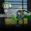 EGO Power+ ST6703LB 15" Powerload String Trimmer with Aluminum Telescopic shaft and 670 CFM Leaf Blower Combo Kit