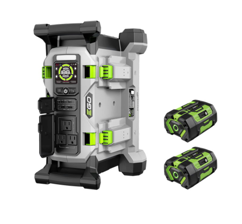 EGO Power+ PST1405-2 NEXUS 1400W Portable Power Station with (2) 6Ah B