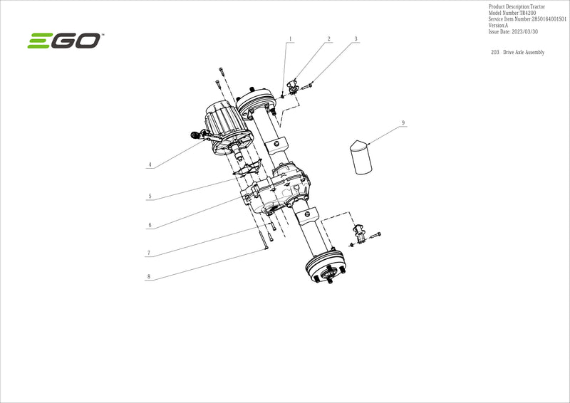 Drive Axle Assembly