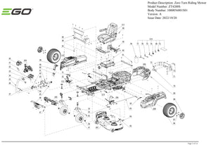 ZT4200S PARTS DIAGRAM