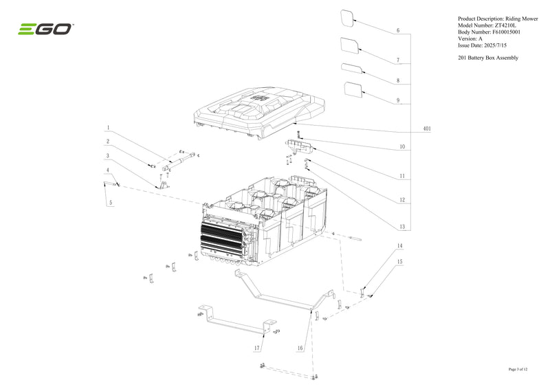 Battery Box Assembly