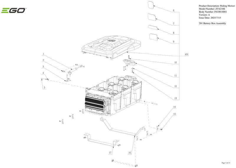 Battery Box Assembly