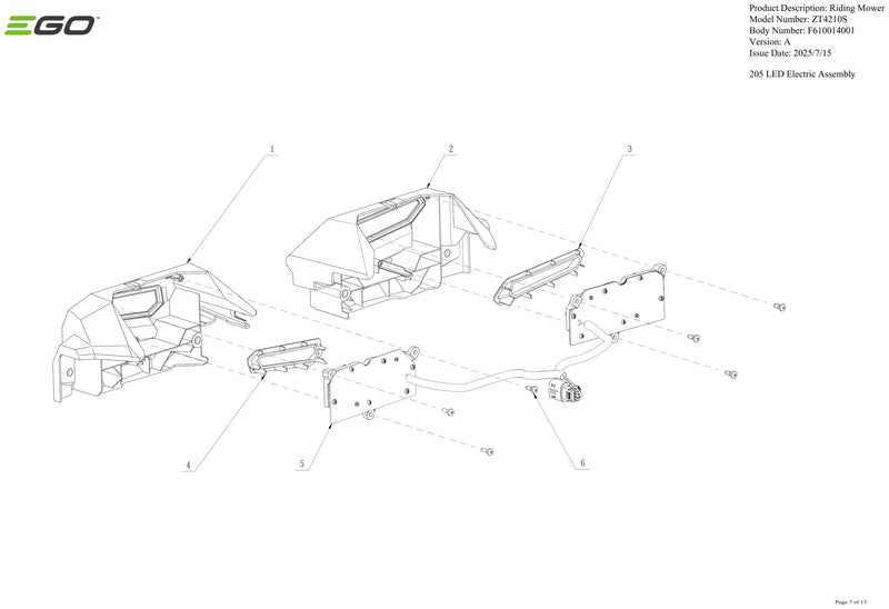 LED Electric Assembly