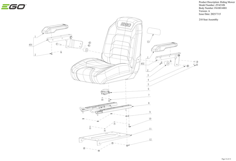 Seat Assembly