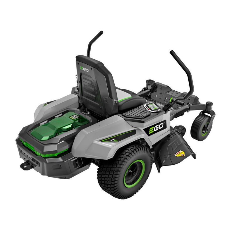 EGO Power+ ZT4214L Z6 42 Inch Zero Turn Riding Mower with (6) 6Ah Batt