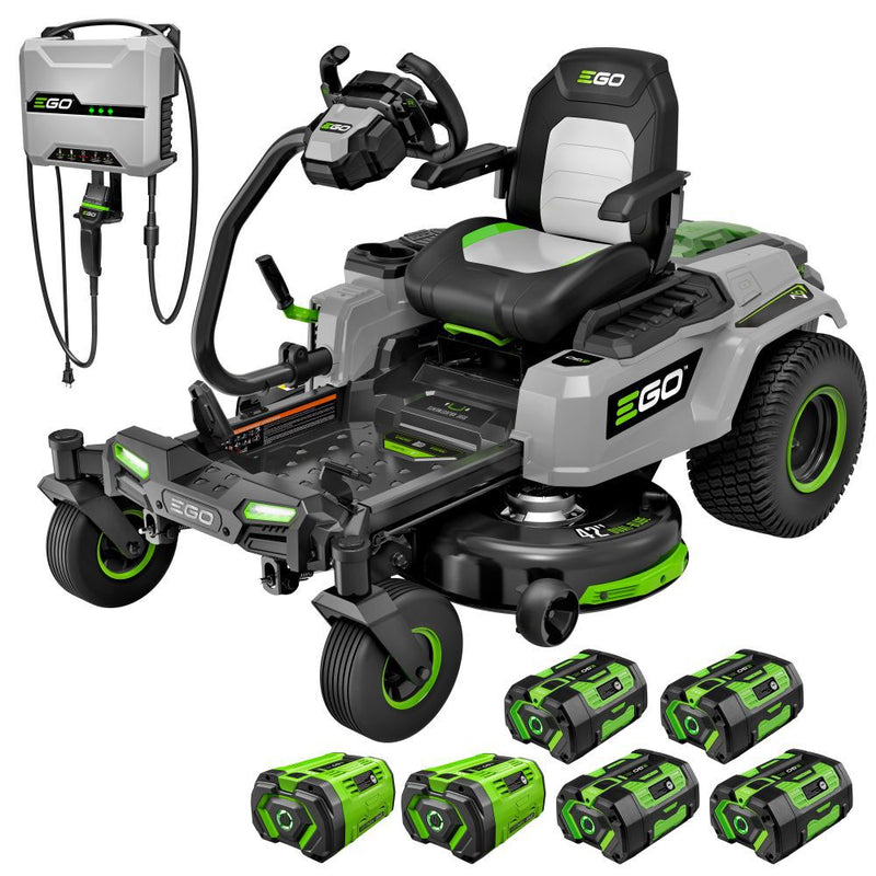 EGO Power+ ZT4215S Z6 42 Inch Zero Turn Mower with e-STEER Technology