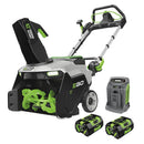 EGO Power+ SNT2124 21-inch single-stage snow blower kit with two 6.0Ah batteries and 550W charger