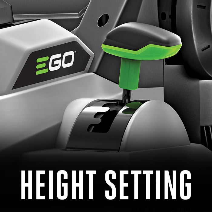 8 DIFFERENT HEIGHT SETTINGS